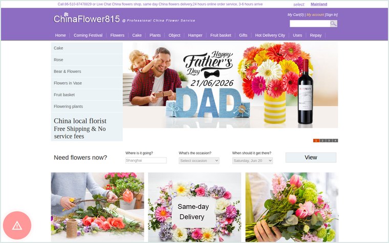China Flower 815